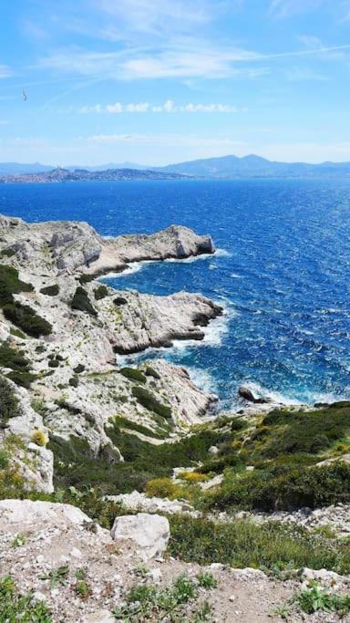 ✼ Jardin-Parking-Proche Plage Et Calanque Marseille Bagian luar foto